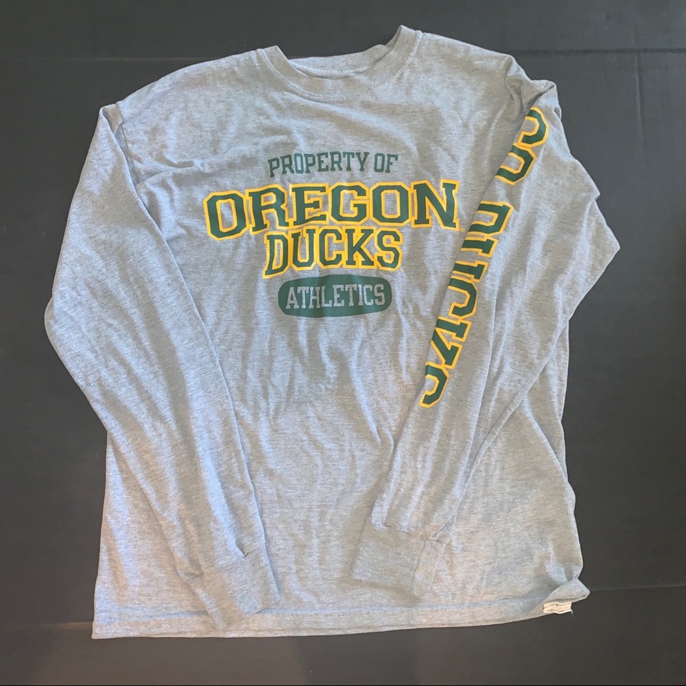 Long Sleeve Oregon Ducks Athletic Shirt